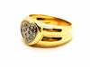 Ring 53 Heart Ring Yellow Gold Diamond 58 Facettes 1345937CN