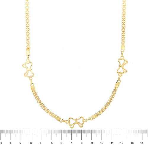 Collier Collier motif  noeuds 58 Facettes 22063