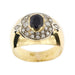 Bague 58 Bague saphir diamants 58 Facettes 29997