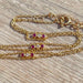 Bracelet Bracelet chaine rubis et diamants 58 Facettes 165