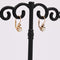 Boucles d'oreilles Petites dormeuses anciennes or rose perles fines 58 Facettes 19-020C