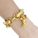 Bracelet Vintage bracelet, “Cherubim Musicians”, yellow gold. 58 Facettes 33341