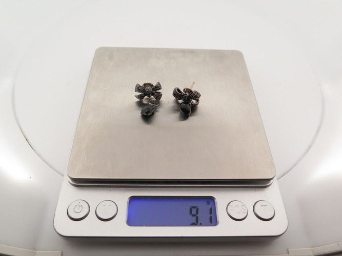 Boucles d'oreilles boucles d'oreilles POMELLATO forever onyx diamants noirs s 58 Facettes 254340