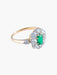 Ring 54 Marguerite Emerald and diamond ring 58 Facettes