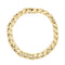 Bracelet Bracelet or jaune gourmette limée 58 Facettes 21-763