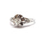 Bague Bague vintage diamants or blanc 58 Facettes