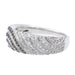 Bague 54 Bague Or blanc Diamant 58 Facettes 2329117CN