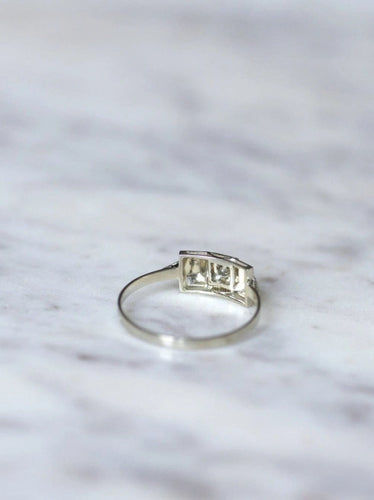 Bague Bague bandeau Art Déco diamant 58 Facettes