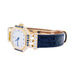 Watch Cartier watch, "Andine", yellow gold, diamonds, sapphires. 58 Facettes 33299
