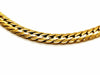 Caplain Saint André necklace English mesh necklace Yellow gold Sapphire 58 Facettes 1292186CN