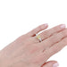 Ring 53 Fancy Intense Yellow diamond ring, two golds. 58 Facettes 32606