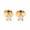 Boucles d'oreilles Boucles d'oreilles Puces Or jaune diamant 58 Facettes 2382025CN