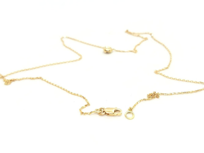 Collier Collier Or jaune Diamant 58 Facettes 579050RV
