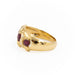 Yellow Gold Ruby Ring 58 Facettes