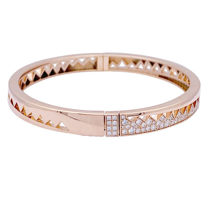 Bracelet Bracelet Akillis "Capture Me", or rose, diamants. 58 Facettes 33479