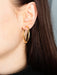 Yellow Gold Earrings GOLD “CREOLE” EARRINGS 58 Facettes BO/220005-STA