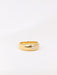 Ring English diamond bangle ring 0,10 ct 58 Facettes J24