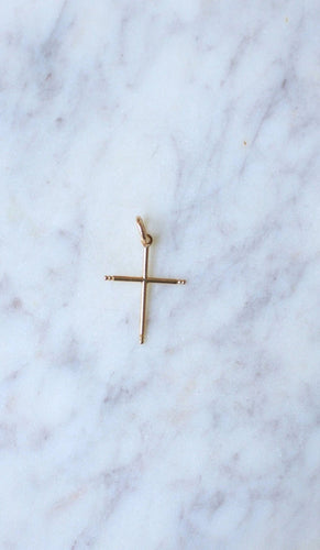 Pendentif Pendentif croix ancienne or 58 Facettes