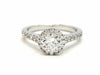 Bague 54 Bague Solitaire Or blanc Diamant 58 Facettes 578821RV