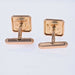 Cufflinks Vintage gold square cufflinks 58 Facettes 22-607
