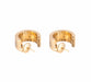 Earrings “HERMES” GOLD & DIAMOND EARRINGS 58 Facettes BO/220056 RIV
