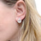 Boucles d'oreilles Boucles d'oreilles Chopard, "Happy Diamonds" en or blanc, diamants. 58 Facettes 32316