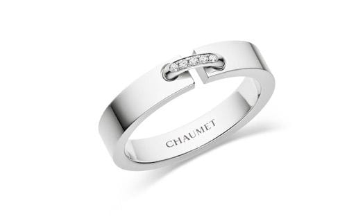 Ring 51 CHAUMET - ALLIANCE LIENS EVIDENCE 58 Facettes 080315-051