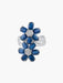 Bague 52 Bague Fleurs Saphirs Diamants 58 Facettes