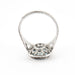 Ring 55 Marcasite Silver Ring 58 Facettes