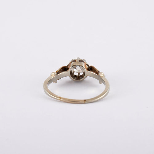 Bague 59.5 Bague solitaire diamant taille coussin 58 Facettes JE508