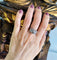 Bague 55 Bague Art Déco Platine Et Diamants 58 Facettes 551