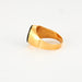 Ring 61 Yellow Gold Signet Ring 58 Facettes