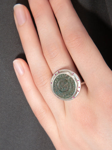 Bague 56 Bague Les Vœux Rubis 58 Facettes
