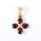Pendentif Pendentif grenats or jaune 58 Facettes 2711