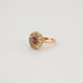 Bague 50.5 Bague Marguerite Rubis Diamants 58 Facettes A6334b