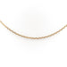 Necklace Cable link necklace Yellow gold 58 Facettes 1733196CN