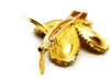 Brooch Vintage Brooch Yellow Gold Ruby 58 Facettes 1089906CD