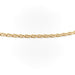 Necklace Cable link necklace Yellow gold 58 Facettes 1654242CN