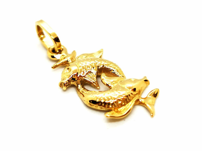 Pendentif Pendentif Poisson Or jaune 58 Facettes 1629934CN