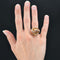 Bague 63 Bague vintage tout or noeud 58 Facettes 22-259