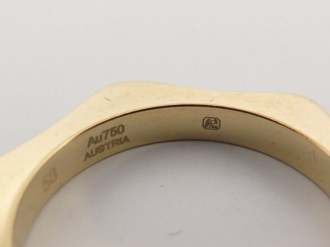 Bague 58 bague MONTBLANC 4810 small mb102490 t58 diamants 0.65ct or jaune 18k 58 Facettes 251865