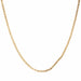 Thick gold chain necklace with jaseron mesh 58 Facettes 22-294