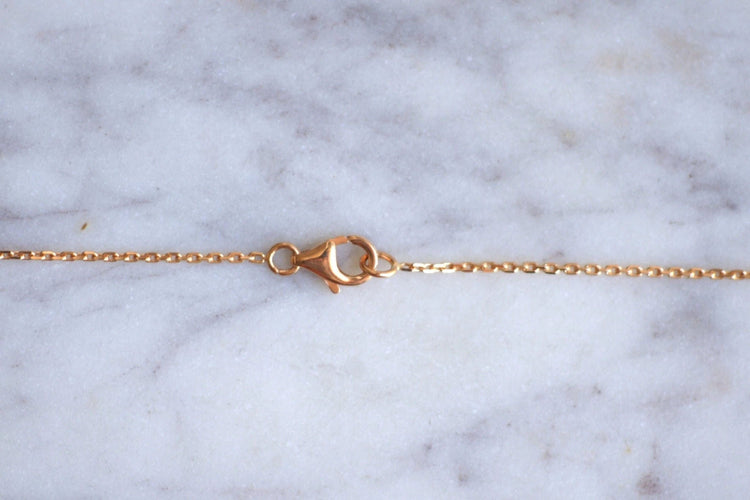 Collier Collier croissant de lune or et diamants 58 Facettes