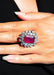 Ring 53 Unheated Burmese Ruby and Diamond Ring 58 Facettes 61100139