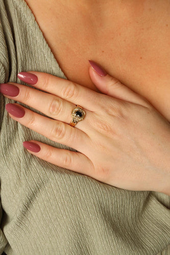 Bague 53 Bague Or jaune Saphir 58 Facettes 2360847CN