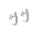 Boucles d'oreilles Boucles d'oreilles clous diamants 58 Facettes 29814