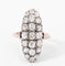 Bague Bague marquise Napoléon III diamant taille ancienne 58 Facettes