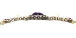 Bracelet Bracelet or, améthyste, diamants 58 Facettes 19087-0060