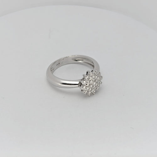Bague Bague en or blanc et diamants 58 Facettes 15996
