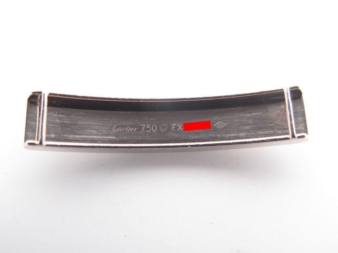 Bracelet bracelet CARTIER love cuir et barrette or blanc 18k 15-19.5 58 Facettes 252399